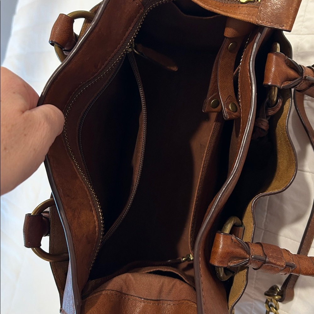 Frye Demi Large Leather Satchel - Picture 5 of 5
